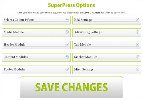 SuperPress Options